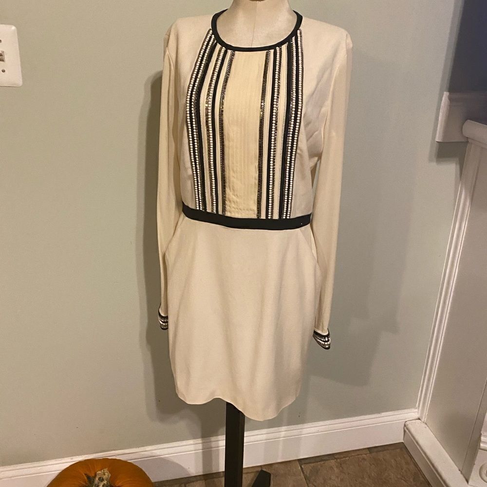 Sass & bide Embellished Dress Sz M 42 Euro